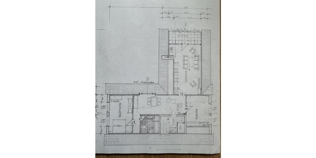 Dachgeschoßwohnung Braunschweig Wabe-Schunter-Beberbach - 2 Zimmer, 100 m&sup2;, 850&euro; | Angebot:26209878
