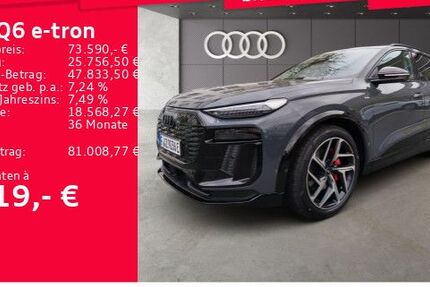 Audi Q6 e-tron 9.900 km 72.980 &euro; Frankfurt am Main 60314
