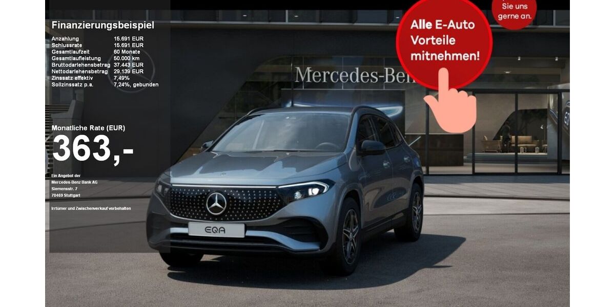 Mercedes-Benz EQA 5.590 km 44.830 &euro; Kiel 24109