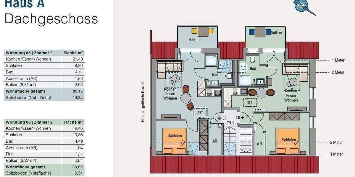 Etagenwohnung Pleinfeld Ramsberg - 2 Zimmer, 278.600&euro; | Angebot:26788110
