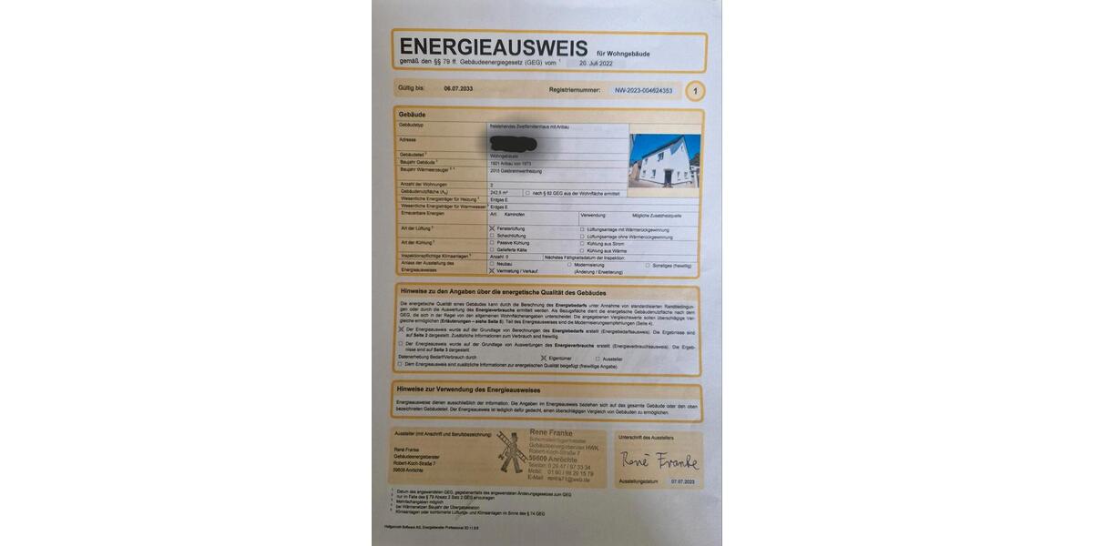 Einfamilienhaus Erwitte - 7 Zimmer, 200 m&sup2;, 320.998&euro; | Angebot:23595654