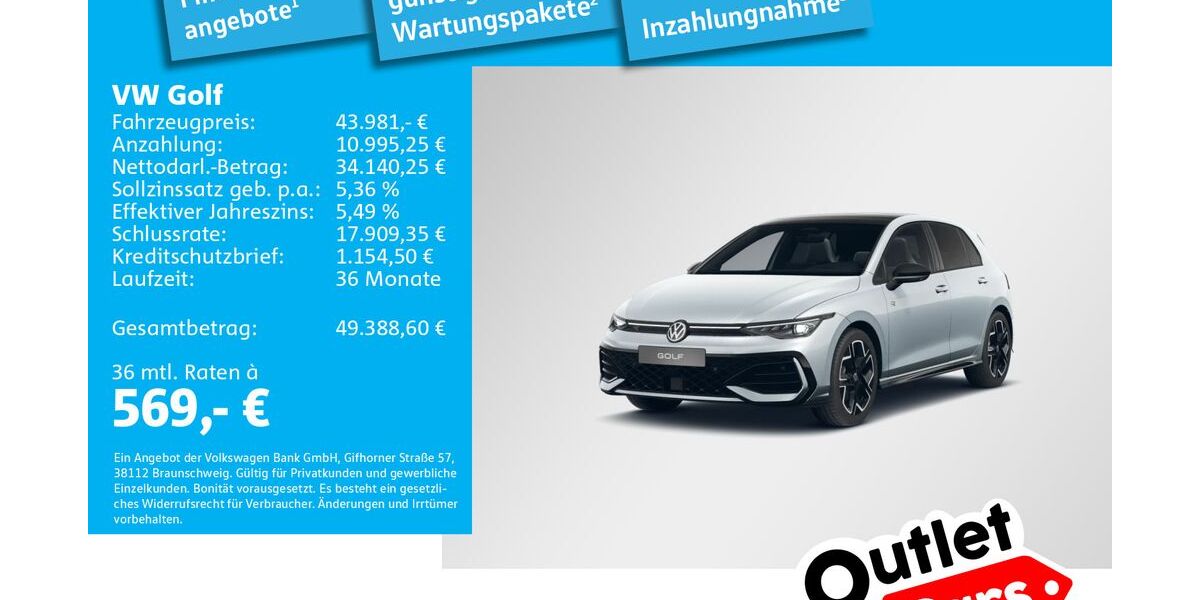 VW Golf 3.000 km 43.981 &euro; Dachau 85221