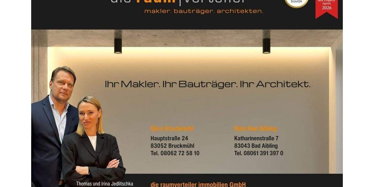 Reihenendhaus Bruckmühl - 5 Zimmer, 132 m&sup2;, 725.000&euro; | Angebot:25916606