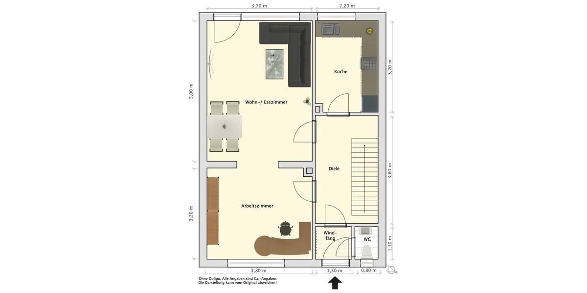 Reihenmittelhaus Wilhelmshaven Neuengroden - 5 Zimmer, 91 m&sup2;, 145.000&euro; | Angebot:26825641