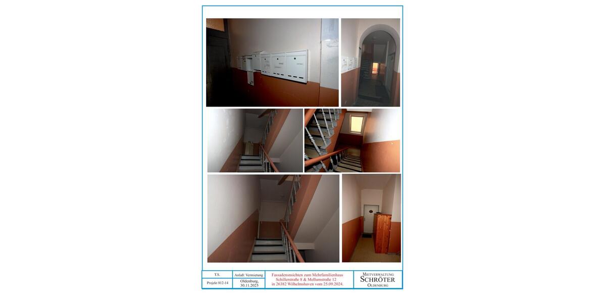 Günstige Mansarden- & Balkonwohnung in Wilhelmshaven - Bant 5 zimmer