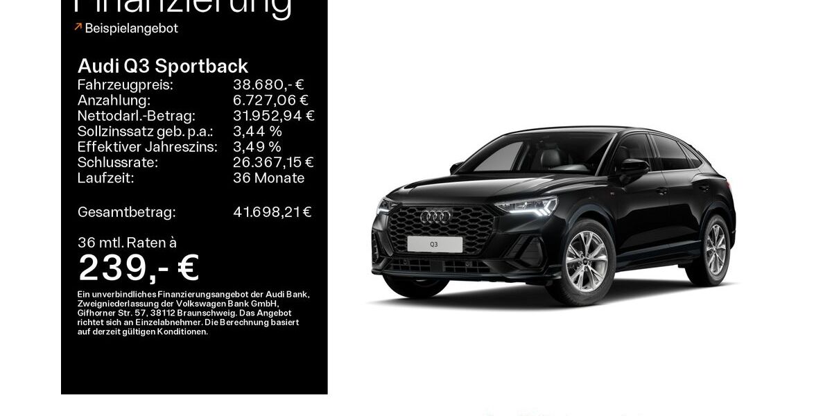 Audi Q3 24.290 km 38.680 &euro; Coburg 96450