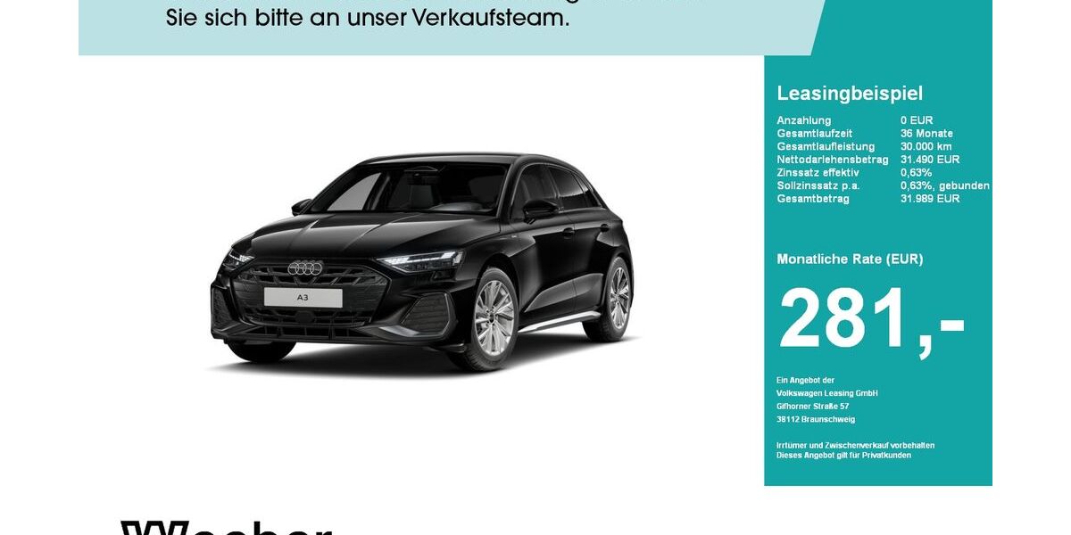 Audi A3 26.166 km 29.980 &euro; Leonberg 71229