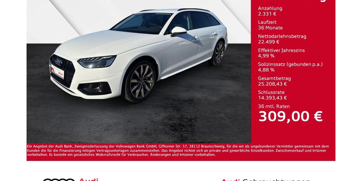 Audi A4 115.965 km 24.830 &euro; Giessen 35394