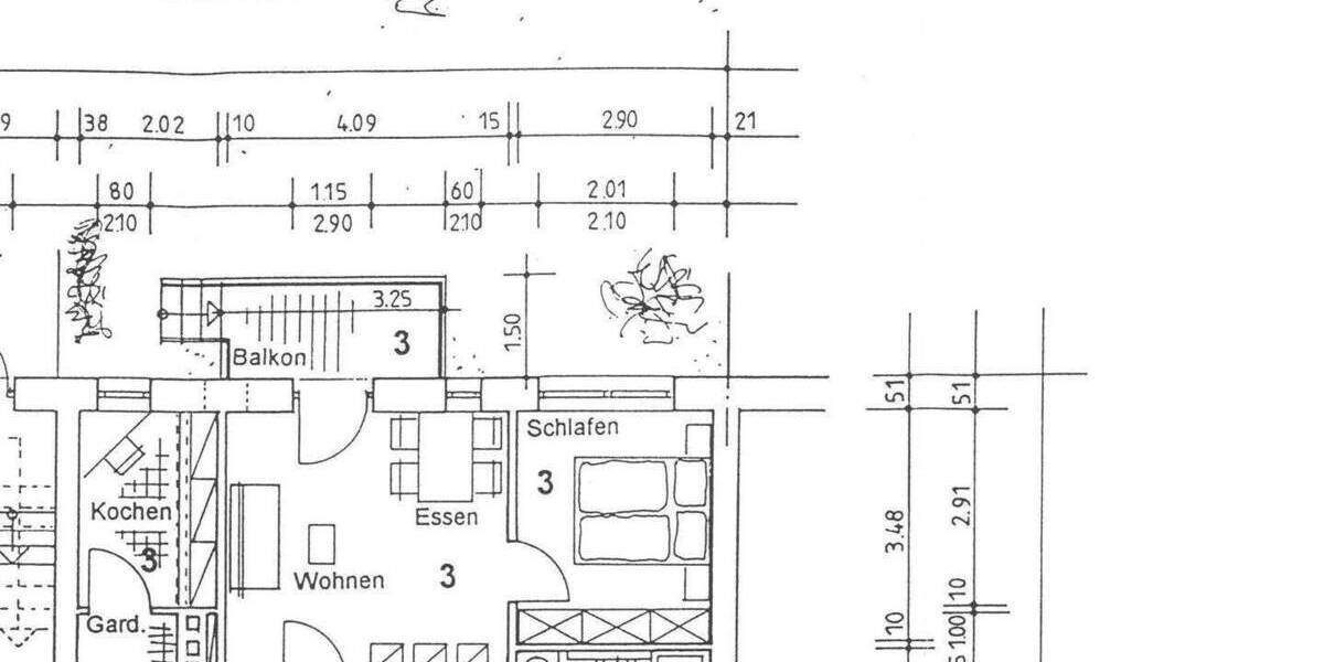 Etagenwohnung Magdeburg / Alte Neustadt Alte Neustadt - 2 Zimmer, 49 m&sup2;, 120.000&euro; | Angebot:25401862