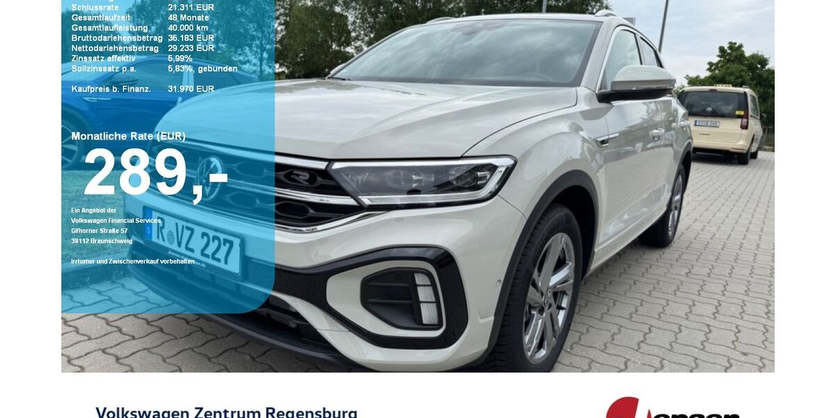 VW T-Roc 4.900 km 31.970 &euro; Regensburg 93053