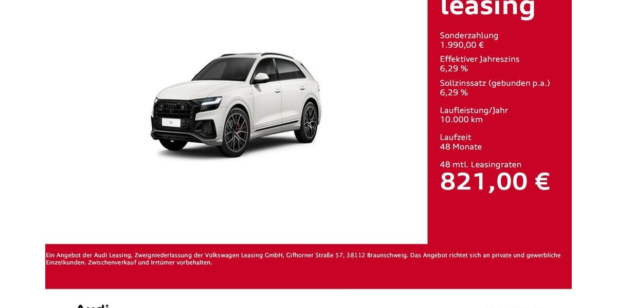 Audi Q8 82.869 km 63.700 &euro; Dortmund 44143