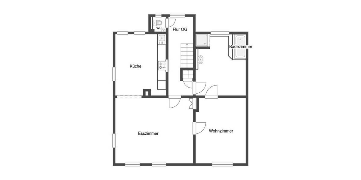 Reihenendhaus Horb am Neckar Betra - 5 Zimmer, 133 m&sup2;, 269.000&euro; | Angebot:26834668