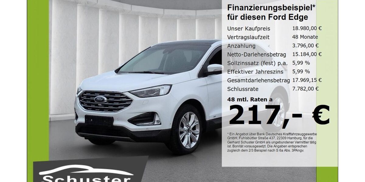 Ford Edge 161.189 km 18.980 &euro; Ruhstorf 94099