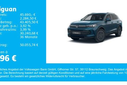 VW Tiguan 15.900 km 45.690 &euro; Gersthofen 86368