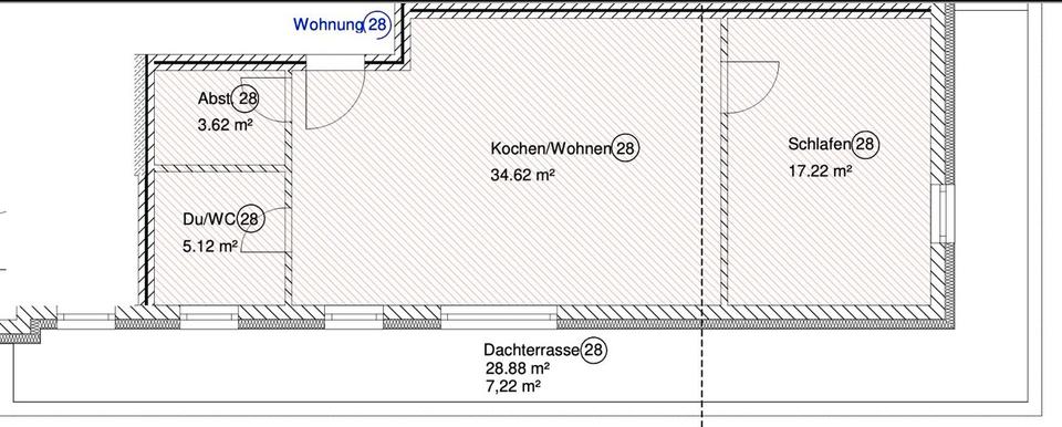 Etagenwohnung Bremen Blockland - 2 Zimmer, 68 m&sup2;, 209.000&euro; | Angebot:27113874