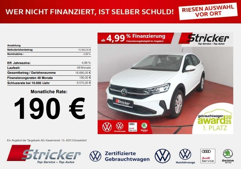 VW Taigo 12.428 km 15.949 &euro; Horn-Bad Meinberg 32805