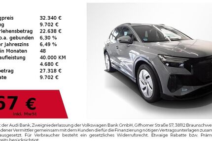 Audi Q4 e-tron 42.500 km 32.340 &euro; Nürnberg 90411