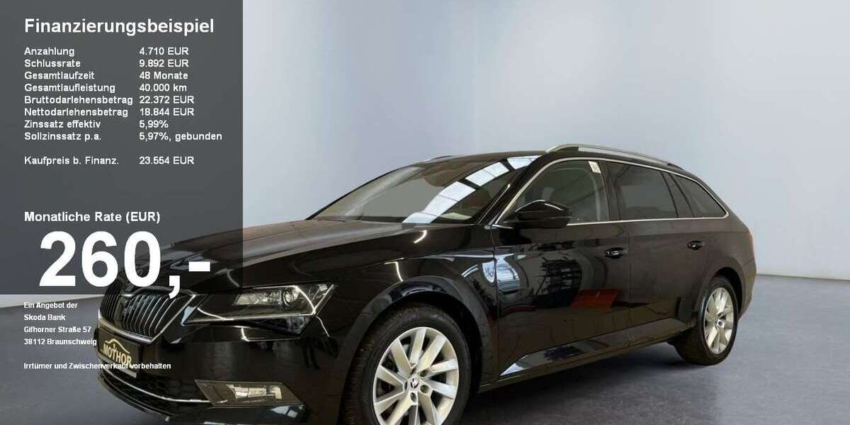 Skoda Superb 73.905 km 23.554 &euro; Brandenburg 14770
