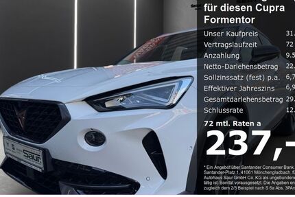 Cupra Formentor 40.350 km 31.880 &euro; Ulm 89077