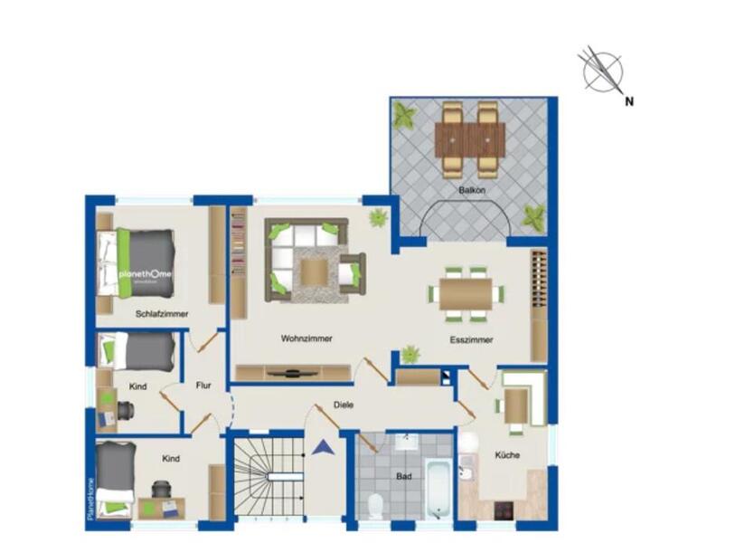 Moderne 4-Zimmer Mietwohnung in Unna-Hemmerde