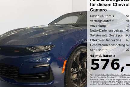 Chevrolet Camaro 10.405 km 51.890 &euro; Düsseldorf 40231