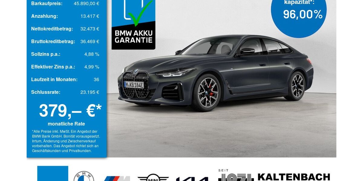 BMW i4 24.500 km 45.890 &euro; Werdohl 58791