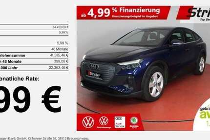 Audi Q4 e-tron 29.781 km 34.449 &euro; Detmold 32760