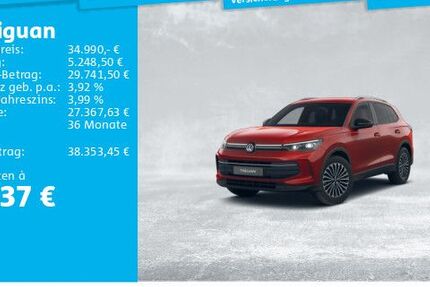 VW Tiguan 25.543 km 34.990 &euro; Lehrte 31275