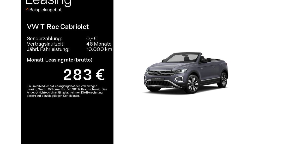 VW T-Roc 18.275 km 25.990 &euro; Lichtenfels 96215