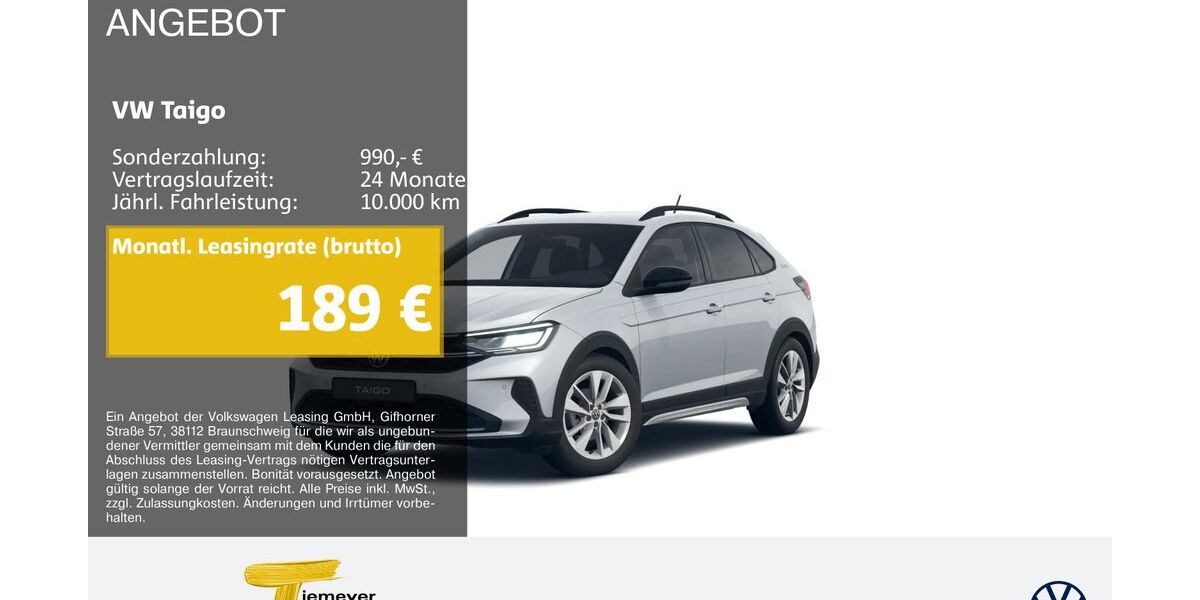 VW Taigo 25.943 km 22.980 &euro; Herne 44653