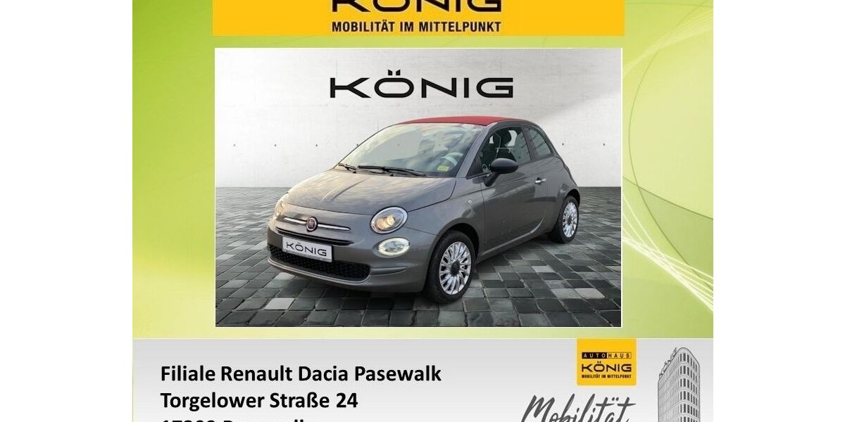 Fiat 500C 9.045 km 16.999 &euro; Pasewalk 17309