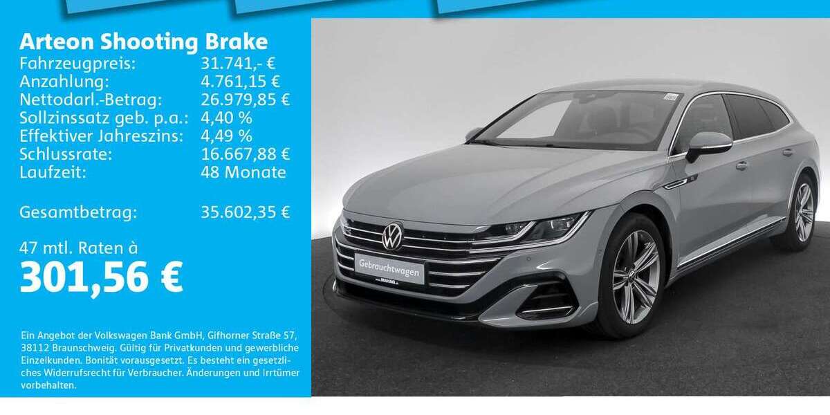 VW Arteon 41.081 km 31.242 &euro; München 80935