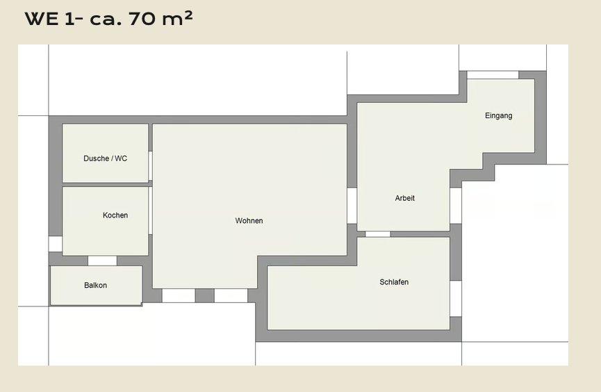 Hochparterre Trierweiler - 2 Zimmer, 70 m&sup2;, 252.000&euro; | Angebot:27436945