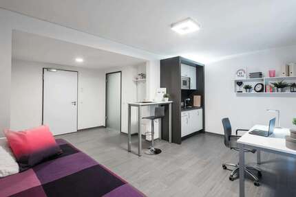 Wohnen auf Zeit in Darmstadt 1.052 € 1 zimmer