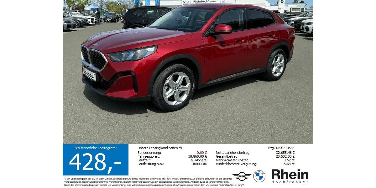 BMW X2 13.455 km 37.460 &euro; Hof 95032