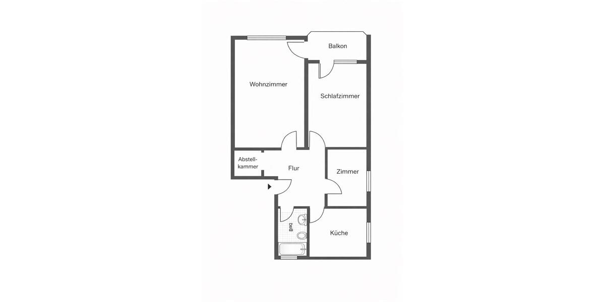Etagenwohnung Metzingen - 2.5 Zimmer, 63 m&sup2;, 229.000&euro; | Angebot:26683634