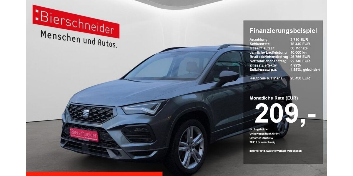 Seat Ateca 38.776 km 25.490 &euro; Regensburg 93055