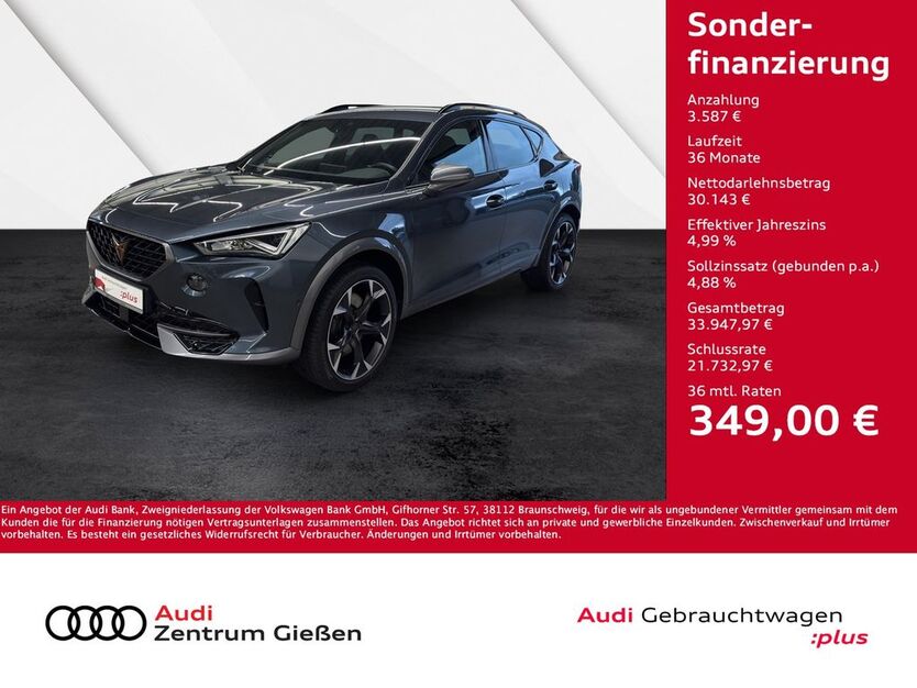 Cupra Formentor 32.350 km 33.730 € Giessen 35394