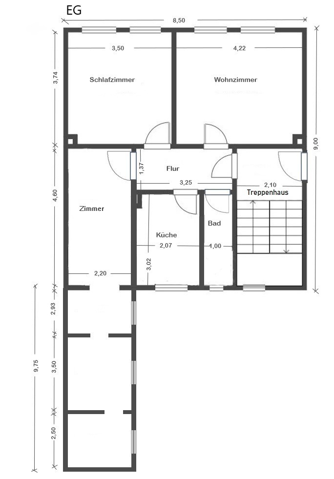 Handwerker aufgepasst! - Zentral gelegenes Mehrfamilienhaus mit Ausbaupotential 7 zimmer