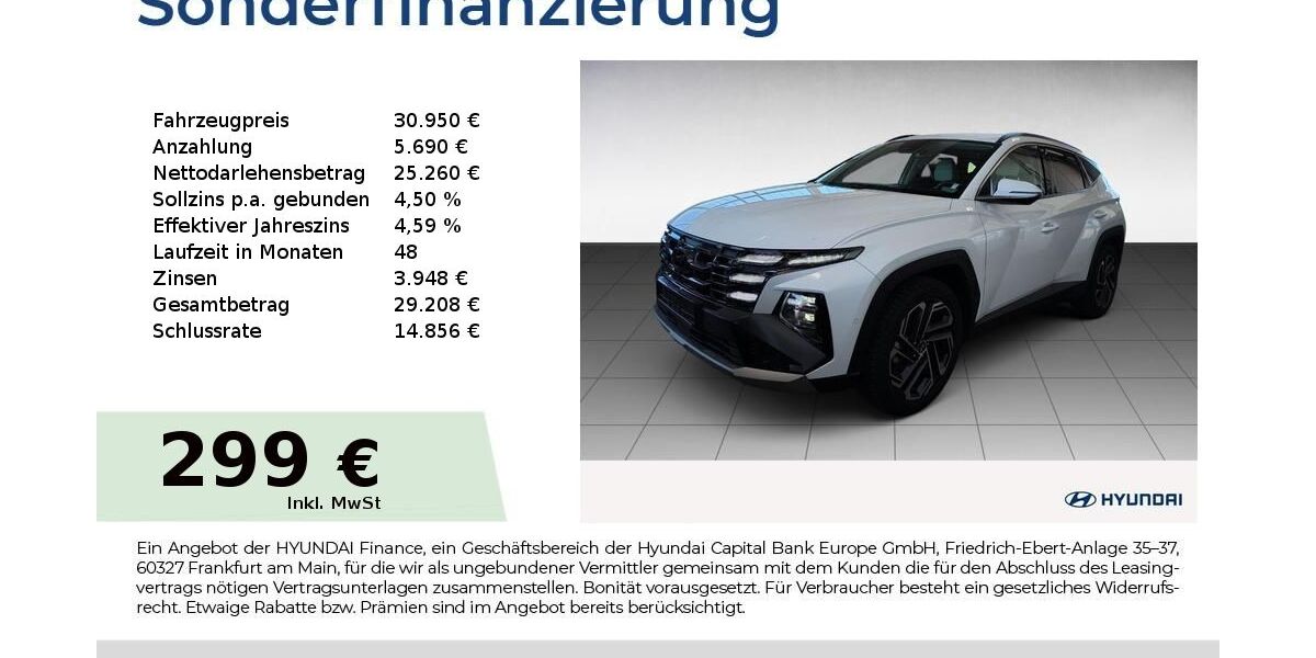Hyundai TUCSON 27.234 km 30.950 &euro; Fürth 90763