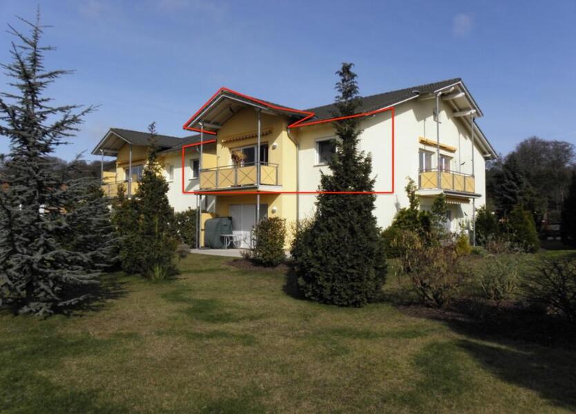 gemütliche 2 Zi Wohnung mit Balkon, EBK und PKW Stellplatz im Ostseebad Koserow