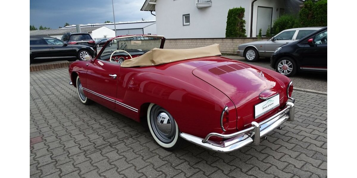 VW Karmann Ghia Cabrio vollständig restauriert 1.200 km 59.990 &euro; Rodgau 63110