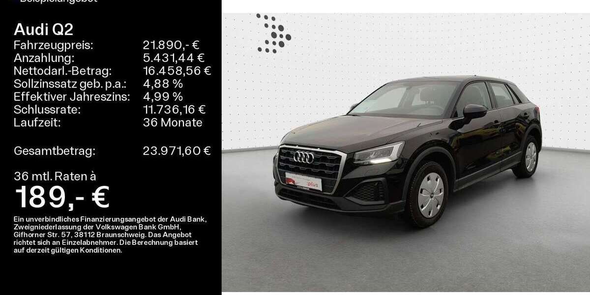 Audi Q2 44.748 km 21.890 &euro; Bad Nauheim 61231