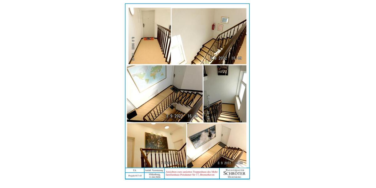 Etagenwohnung Bremerhaven - 5 Zimmer, 106 m&sup2;, 970&euro; | Angebot:26148722
