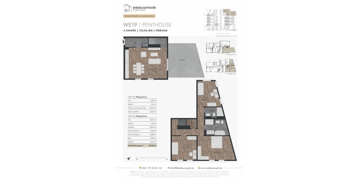 Einfamilienhaus Leipzig Altwest - 4 Zimmer, 130 m&sup2;, 2.200&euro; | Angebot:26227461