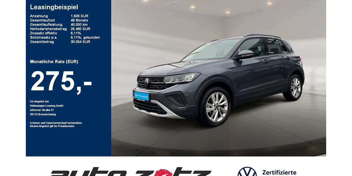 VW T-Cross 9.300 km 25.480 &euro; Landau 76829