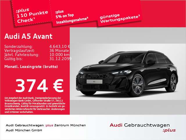 Audi A5 10.995 km 46.431 &euro; Eching 85386