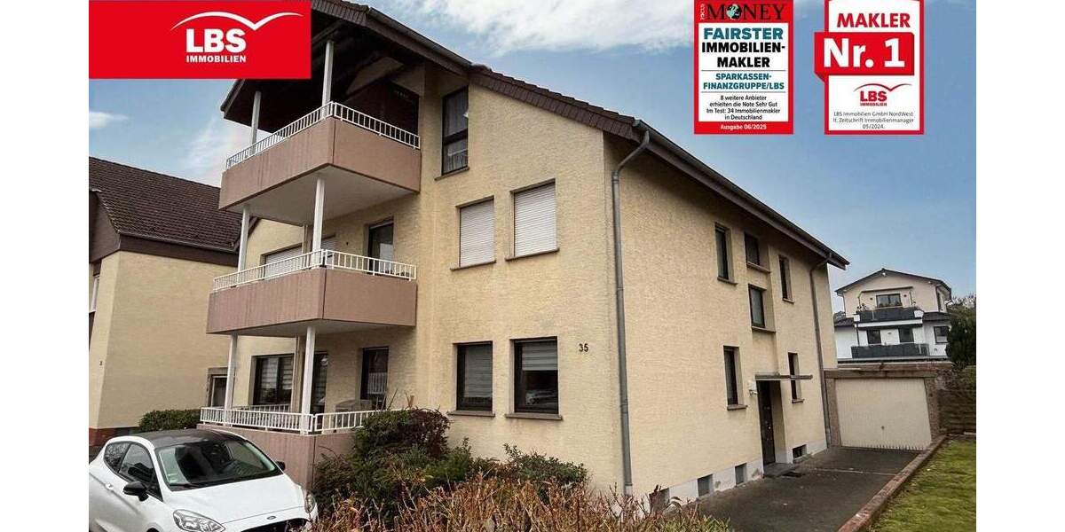 Etagenwohnung Bad Lippspringe - 2 Zimmer, 49 m&sup2;, 119.000&euro; | Angebot:25729629