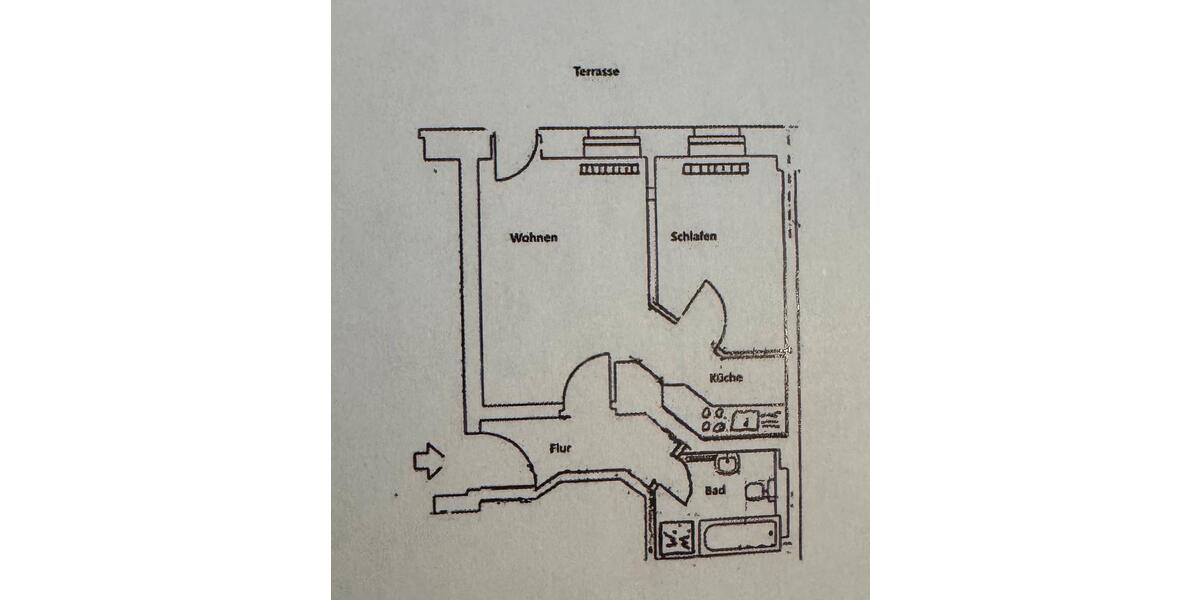 Erdgeschoßwohnung Dresden Blasewitz - 2 Zimmer, 47 m&sup2;, 550&euro; | Angebot:26301253