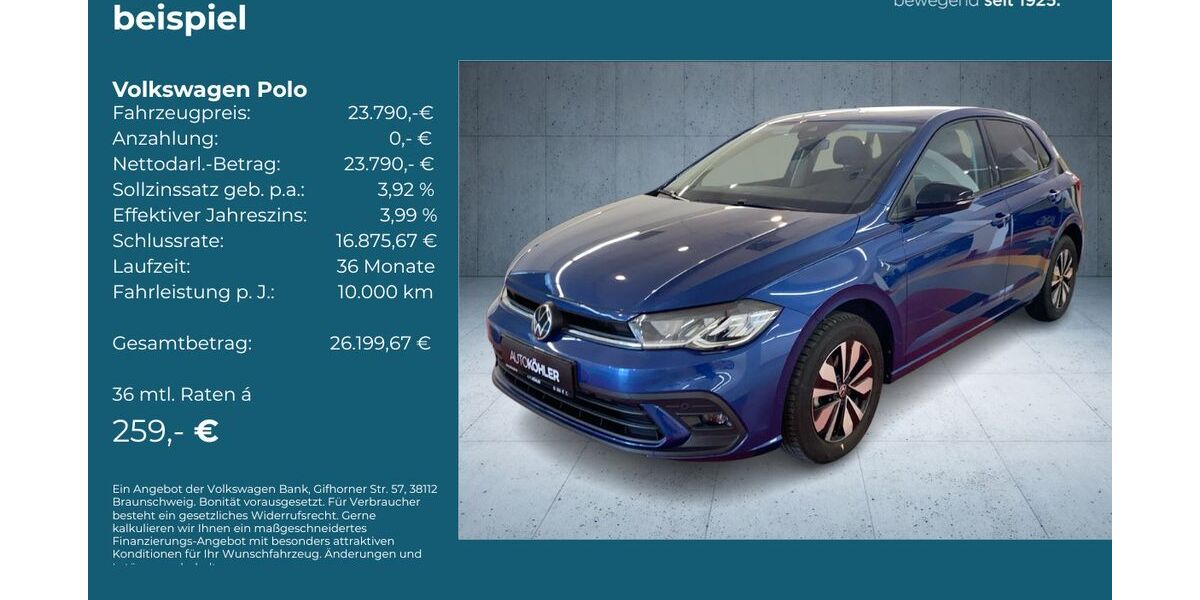 VW Polo 8.700 km 23.790 &euro; Bad Dürkheim 67098